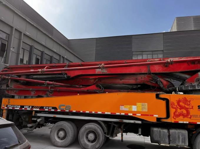 China′s Top Brand 56m Concrete Pump Truck, The Price Is Preferential