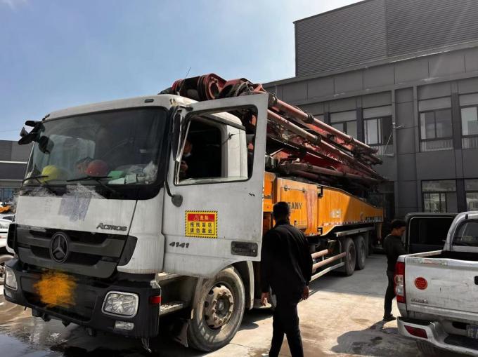 China′s Top Brand 56m Concrete Pump Truck, The Price Is Preferential