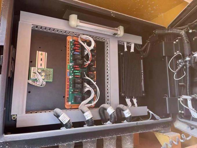 The 2021 Sy Concrete Pump Truck Uses Sy′s Homemade Chassis